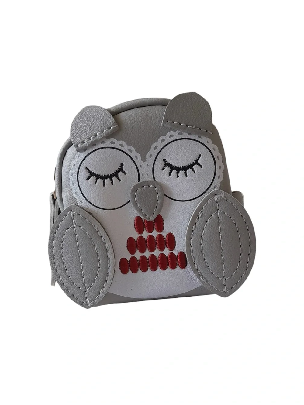 Owl Mini Backpack Bag Charm Keychain